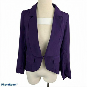 NWT PINK ROSE Purple Blazer‎